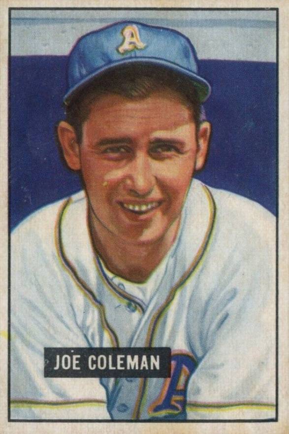 1951 Bowman Joe Coleman #120 Baseball Card