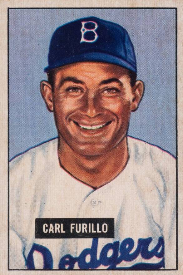 1951 Bowman Carl Furillo #81 Baseball Card