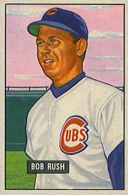 1951 Bowman Bob Rush #212 Baseball Card