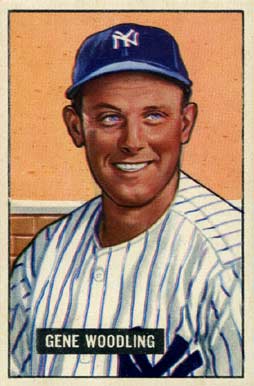 1951 Bowman Gene Woodling #219 Baseball Card