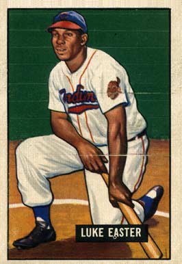 1951 Bowman Luke Easter #258 Baseball Card