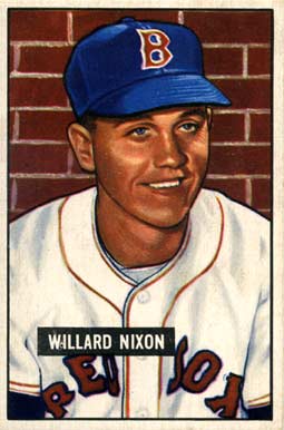 1951 Bowman Willard Nixon #270 Baseball Card