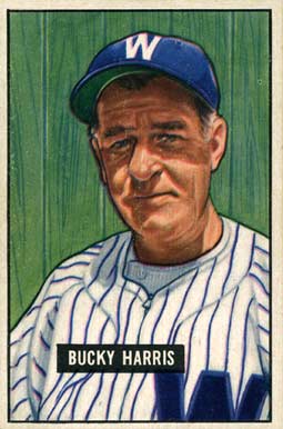 1951 Bowman Bucky Harris #275 Baseball Card