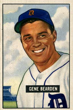 1951 Bowman Gene Bearden #284 Baseball Card