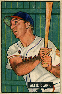 1951 Bowman Allie Clark #29 Baseball Card