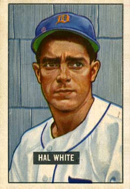 1951 Bowman Hal White #320 Baseball Card