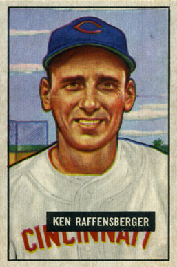 1951 Bowman Ken Raffensberger #48 Baseball Card