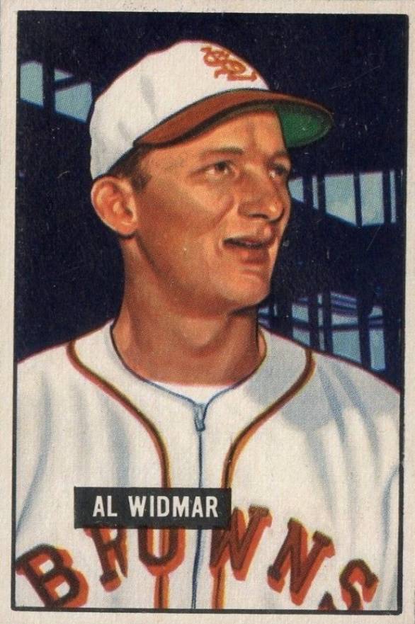 1951 Bowman Al Widmar #281 Baseball Card