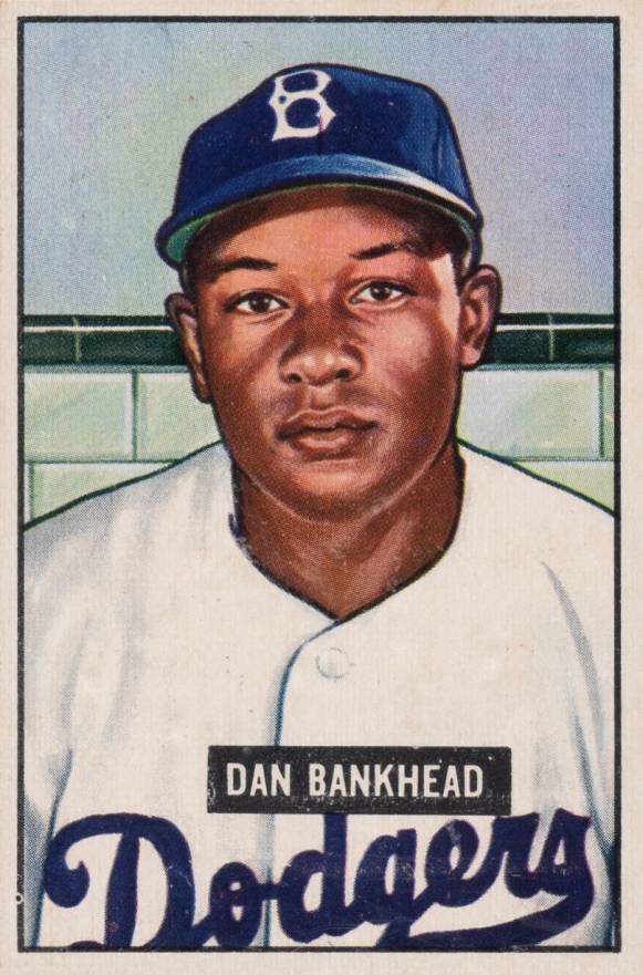 1951 Bowman Dan Bankhead #225 Baseball Card