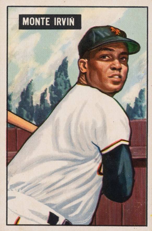 1951 Bowman Monte Irvin #198 Baseball Card