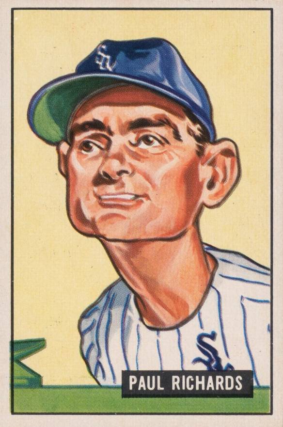 1951 Bowman Paul Richards #195 Baseball Card