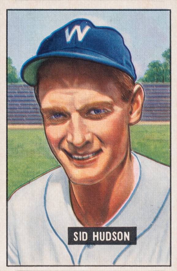 1951 Bowman Sid Hudson #169 Baseball Card