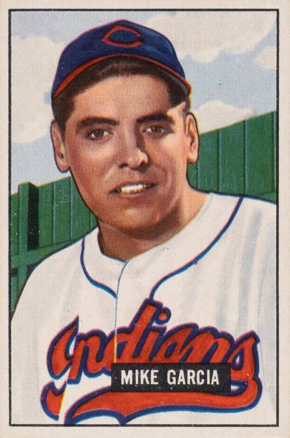 1951 Bowman Mike Garcia #150 Baseball Card