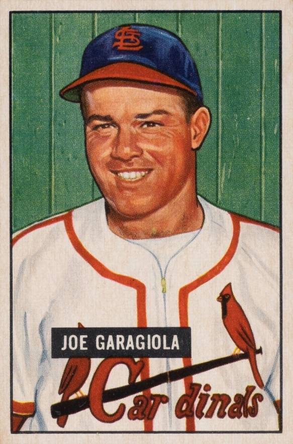 1951 Bowman Joe Garagiola #122 Baseball Card