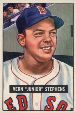1951 Bowman Vern "Junior" Stephens #92 Baseball Card
