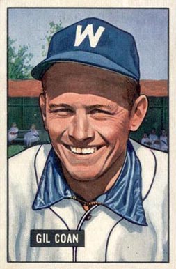 1951 Bowman Gil Coan #18 Baseball Card