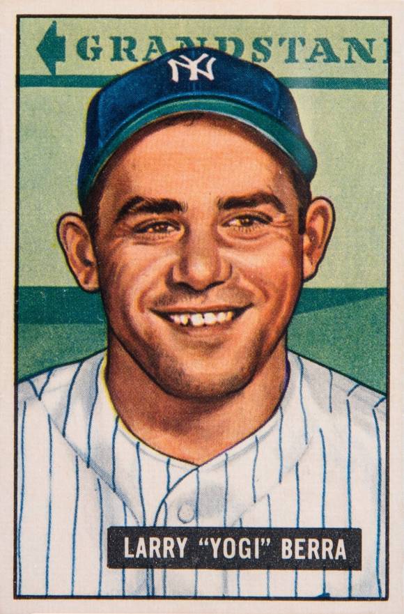 1951 Bowman Yogi Berra #2 Baseball Card