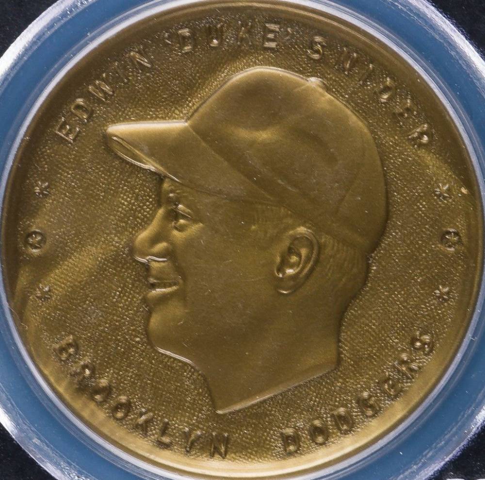1955 Armour Coins Duke Snider # Baseball Card