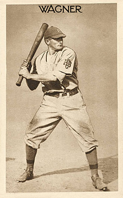 1910 Sepia Postcards Wagner # Baseball Card