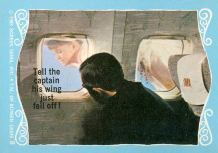 1968 Flying Nun Tell the Captain his wing just fell off #8 Non-Sports Card