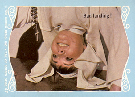 1968 Flying Nun Bad landing #47 Non-Sports Card