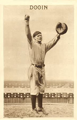 1910 Sepia Postcards Dooin # Baseball Card