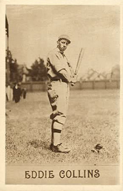 1910 Sepia Postcards Eddie Collins # Baseball Card