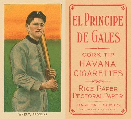 1909 White Borders El Principe De Gales Wheat, Brooklyn #503 Baseball Card