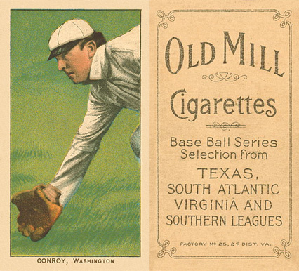 1909 White Borders Old Mill Conroy, Washington #104 Baseball Card