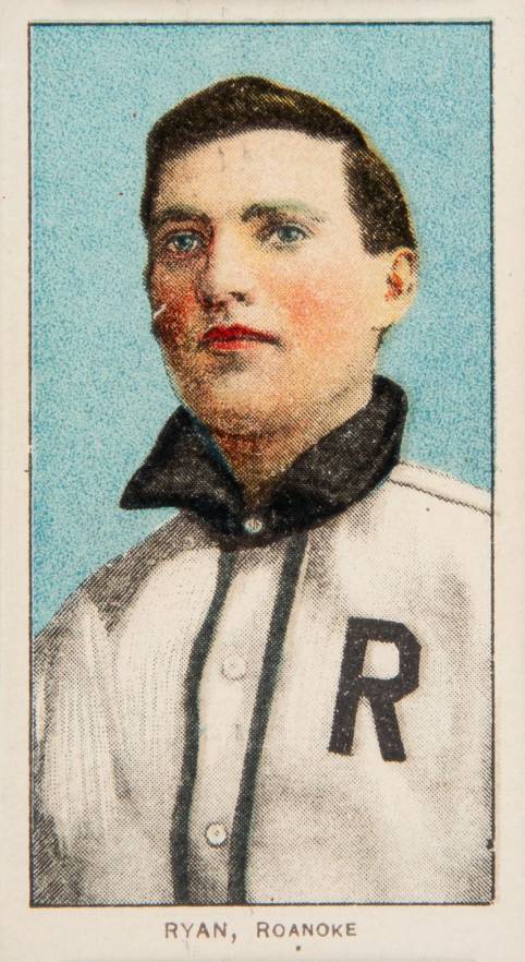 1909 White Borders Old Mill Ryan, Roanoke #419 Baseball Card