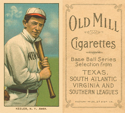 1909 White Borders Old Mill Keeler, N.Y. Amer. #248 Baseball Card