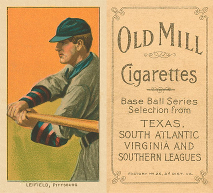1909 White Borders Old Mill Leifield, Pittsburgh #281 Baseball Card