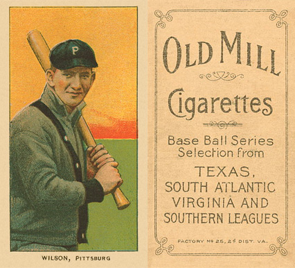 1909 White Borders Old Mill Wilson, Pittsburgh #516 Baseball Card
