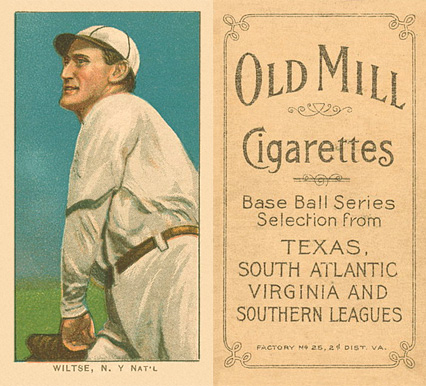1909 White Borders Old Mill Wiltse, N.Y. Nat'L #517 Baseball Card