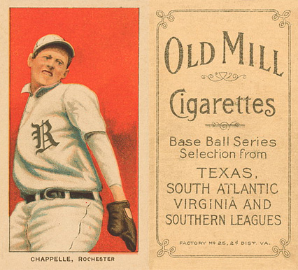 1909 White Borders Old Mill Chappelle, Rochester #80 Baseball Card