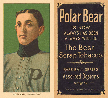 1909 White Borders Polar Bear Hoffman, Povidence #217 Baseball Card