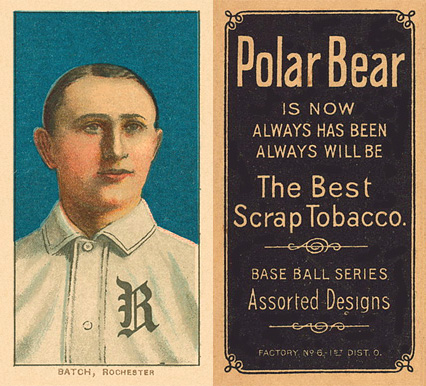 1909 White Borders Polar Bear Batch, Rochester #23 Baseball Card