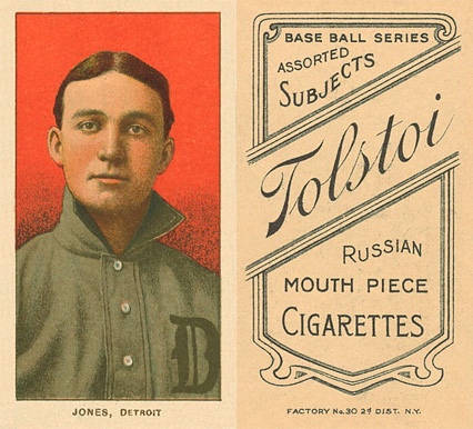 1909 White Borders Tolstoi Jones, Detroit #239 Baseball Card
