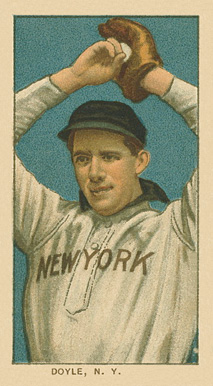 1909 White Borders Ghosts, Miscuts, Proofs, Blank Backs & Oddities Joe Doyle, N.Y. #148 Baseball Card