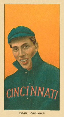 1909 White Borders Ghosts, Miscuts, Proofs, Blank Backs & Oddities Egan, Cincinnati #159 Baseball Card