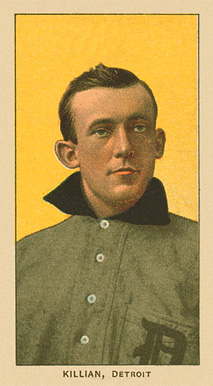 1909 White Borders Ghosts, Miscuts, Proofs, Blank Backs & Oddities Killian, Detroit #252 Baseball Card
