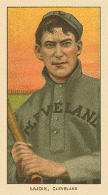 1909 White Borders Ghosts, Miscuts, Proofs, Blank Backs & Oddities Lajoie, CLeveland #271 Baseball Card