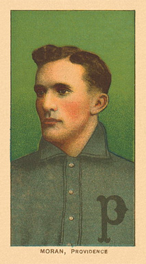 1909 White Borders Ghosts, Miscuts, Proofs, Blank Backs & Oddities Moran, Providence #342 Baseball Card
