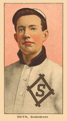 1909 White Borders Ghosts, Miscuts, Proofs, Blank Backs & Oddities Smith, Shreveport #446 Baseball Card