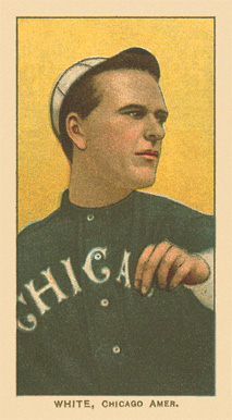 1909 White Borders Ghosts, Miscuts, Proofs, Blank Backs & Oddities White, Chicago Amer. #504 Baseball Card
