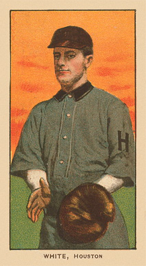 1909 White Borders Ghosts, Miscuts, Proofs, Blank Backs & Oddities White, Houston #506 Baseball Card