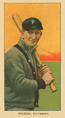 1909 White Borders Ghosts, Miscuts, Proofs, Blank Backs & Oddities Wilson, Pittsburgh #516 Baseball Card