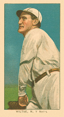 1909 White Borders Ghosts, Miscuts, Proofs, Blank Backs & Oddities Wiltse, N.Y. Nat'L #517 Baseball Card