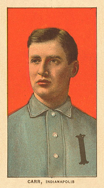 1909 White Borders Ghosts, Miscuts, Proofs, Blank Backs & Oddities Carr, Indianapolis #73 Baseball Card