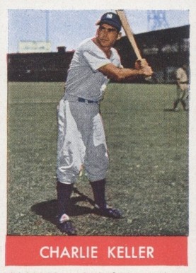 1944 New York Yankees Stamps Charlie Keller # Baseball Card